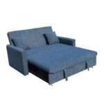 DUAL ΚΑΝΑΠΕΣ ΚΡΕΒΑΤΙ 2ΘΕΣΙΟΣ ΜΠΛΕ 153x89x85