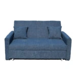 DUAL ΚΑΝΑΠΕΣ ΚΡΕΒΑΤΙ 2ΘΕΣΙΟΣ ΜΠΛΕ 153x89x85