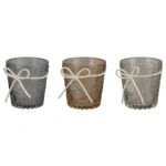 Θήκη Ρεσώ  Γυαλί 7.5x7.5cm Σε 3 Χρώματα