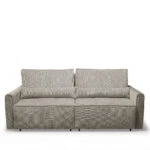 Καναπές Κρεβάτι Τριθέσιος SHELBY Μπεζ 215x110x90cm