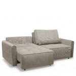 Καναπές Κρεβάτι Τριθέσιος SHELBY Μπεζ 215x110x90cm