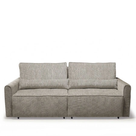 Καναπές Κρεβάτι Τριθέσιος SHELBY Μπεζ 215x110x90cm