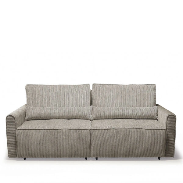 Καναπές Κρεβάτι Τριθέσιος SHELBY Μπεζ 215x110x90cm
