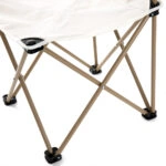 Καρέκλα Πτυσσόμενη  GOA Μπεζ Μέταλλο/Ύφασμα 43x43x72cm