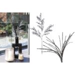 Φυτό Τεχνητό Μαύρο Foam 9x9x121cm