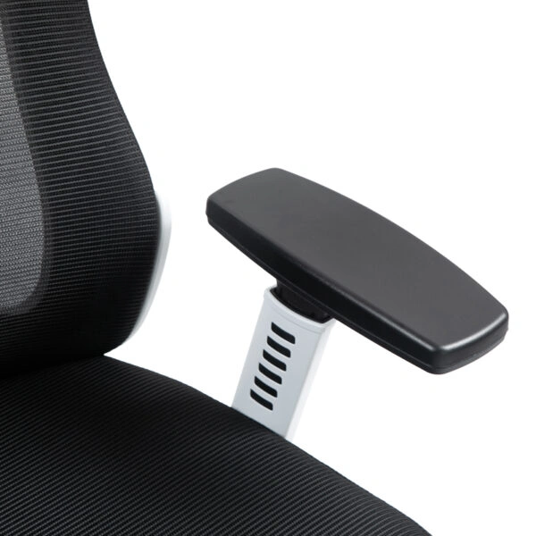 Καρέκλα γραφείου διευθυντή Andrew  mesh σε μαύρη απόχρωση 65x61x125εκ