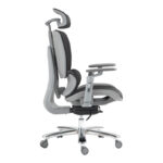 Καρέκλα γραφείου διευθυντή Chocky  μαύρο mesh 68x69x120εκ