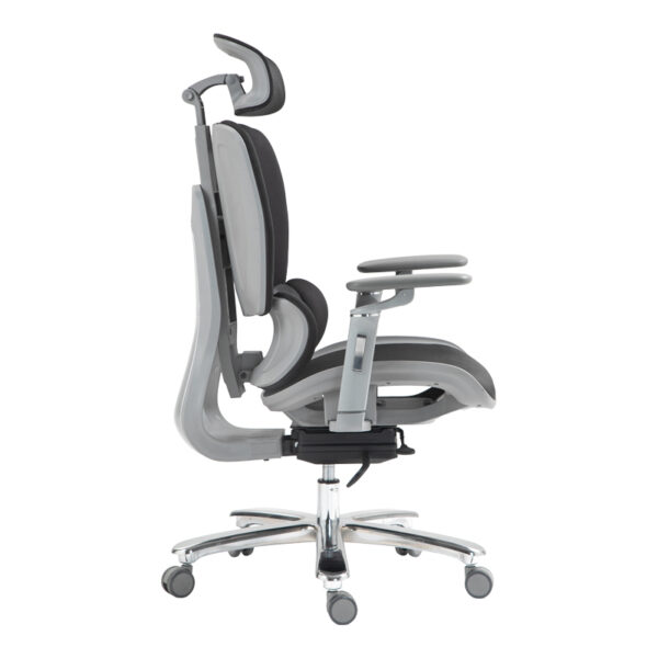 Καρέκλα γραφείου διευθυντή Chocky  μαύρο mesh 68x69x120εκ