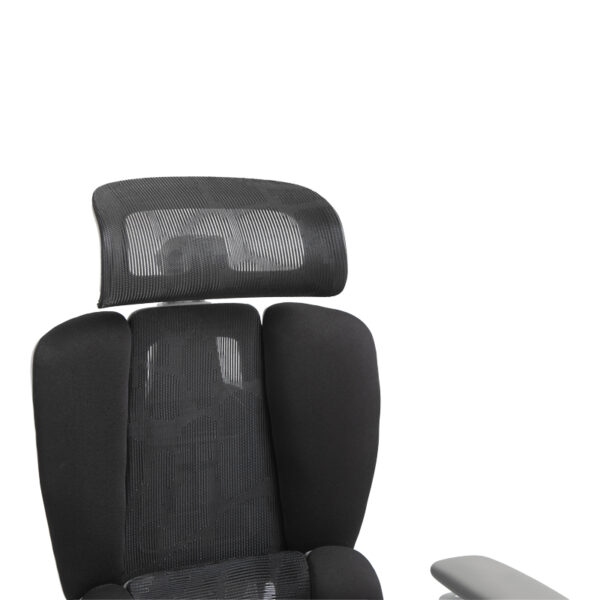 Καρέκλα γραφείου διευθυντή Chocky  μαύρο mesh 68x69x120εκ