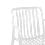 Πολυθρόνα Zoi pp σε λευκή απόχρωση 58.5x54x80εκ
