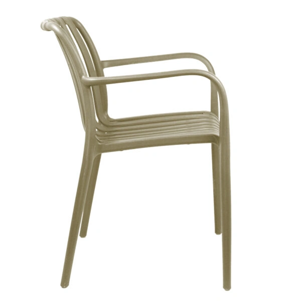 Πολυθρόνα Zoi pp σε cappucino απόχρωση 58.5x54x80εκ