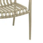 Πολυθρόνα Zoi pp σε cappucino απόχρωση 58.5x54x80εκ