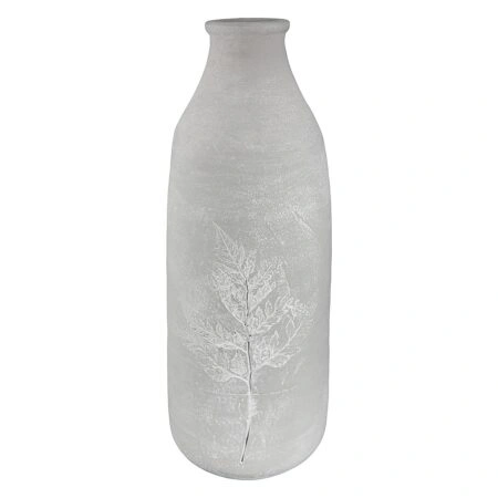 Βάζο ArteLibre Γκρι Κεραμικό Φ12x37cm