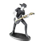 Διακοσμητικό Μουσικός Μαύρο Polyresin 17x11x24cm Σε 3 Σχέδια