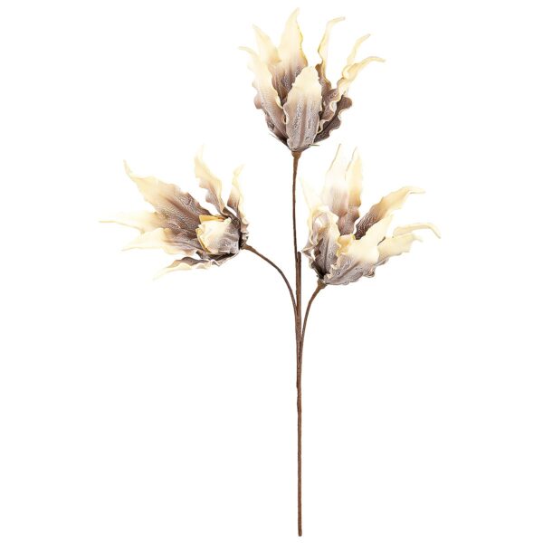 Φυτό Τεχνητό Κρεμ Foam 44x55x93cm