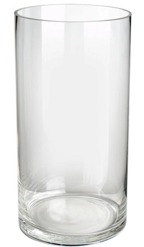 Artekko Glassy Γυάλινο Διάφανο Βάζο (11.7x11.7x29)cm