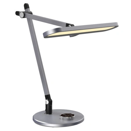 ΦΩΤΙΣΤΙΚΟ ΓΡΑΦΕΙΟΥ LED BLAIN PRO HM4446.07 ΓΚΡΙ ΒΑΣΗ ABS-ΓΚΡΙ ΑΛΟΥΜΙΝΙΟ 57,5×53Υεκ.