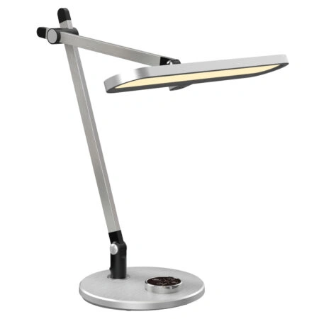 ΦΩΤΙΣΤΙΚΟ ΓΡΑΦΕΙΟΥ LED BLAIN PRO HM4446.08 ΑΣΗΜΙ ΒΑΣΗ ABS-ΑΣΗΜΙ ΑΛΟΥΜΙΝΙΟ 57,5×53Υεκ