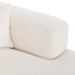 ΚΑΝΑΠΕΣ ΓΩΝΙΑ BRICKEN HM3275.02R ΕΚΡΟΥ ΥΦΑΣΜΑ 110-282x98-160x72Υεκ.