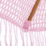 ΟΜΠΡΕΛΑ ΜΠΑΛΙΝΕΖΙΚΗ ΜΑΚΡΑΜΕ ΡΟΖ ΞΥΛO TEAK Φ200X250εκ. HM6035.04