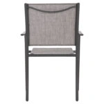 ΠΟΛΥΘΡΟΝΑ ΕΞ.ΧΩΡΟΥ REDAN HM5976.01 ΜΕΤΑΛΛΟ ΓΚΡΙ-TEXTILENE ΓΚΡΙ 55x57x90Υεκ