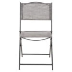 ΠΤΥΣΣΟΜΕΝΗ ΚΑΡΕΚΛΑ MAG HM5971.01 ΓΚΡΙ ΜΕΤΑΛΛΟ-ΓΚΡΙ TEXTILENE 45x51x81Υεκ.