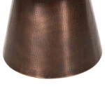 ΤΡΑΠΕΖΙ ΣΑΛΟΝΙΟΥ FODEN HM9721 ΛΕΥΚΟ ΜΑΡΜΑΡΟ TOP ΚΑΙ ΜΕΤΑΛΛΟ Φ77x40Υεκ.