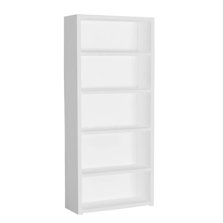 LINES ΒΙΒΛΙΟΘΗΚΗ 4ΡΑΦΙΑ ΛΕΥΚΟ 79x29xH180cm