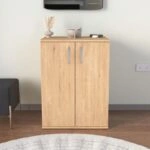 Παπουτσοθήκη - Ντουλάπι Manolo Megapap χρώμα sapphire oak 60x38x81,4εκ.