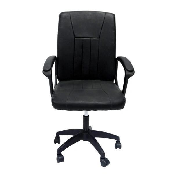 ΚΑΡΕΚΛΑ ΓΡΑΦΕΙΟΥ NIM HM1200.01 ΜΑΥΡΟ PVC-ΜΑΥΡΟΣ ΣΚΕΛΕΤΟΣ & ΒΑΣΗ NYLON 51x61x125Υεκ