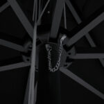 ΟΜΠΡΕΛΑ ΕΠΑΓΓΕΛΜΑΤΙΚΗ 3x3x2,83M ELEAZAR ΑΛΟΥΜΙΝΙΟΥ ΜΕ ΠΑΝΙ ΑΚΡΥΛΙΚΟ ΣΕ ΜΑΥΡΗ ΑΠΟΧΡΩΣΗ HM6026.03