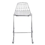 ΣΚΑΜΠΩ BAR ΜΕΤΑΛΛΙΚΟ HM5465.100 LUX ΧΡΩΜΙΟΥ 57x56,5x107 εκ.