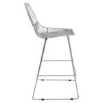 ΣΚΑΜΠΩ BAR ΜΕΤΑΛΛΙΚΟ HM5465.100 LUX ΧΡΩΜΙΟΥ 57x56,5x107 εκ.