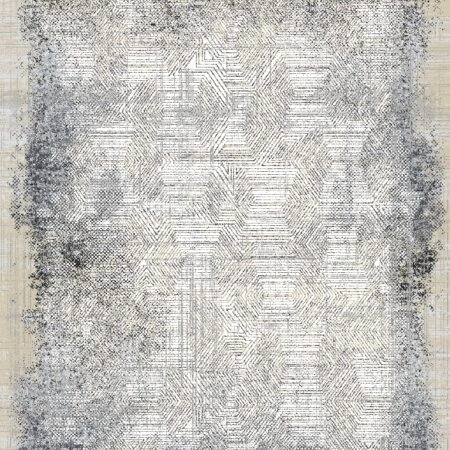 ΧΑΛΙ PEARL 036 CREAM-GREY - 200cm x 290cm