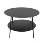 SIMPLE COFFEE TABLE ΜΑΥΡΟ 60x60xH40cm