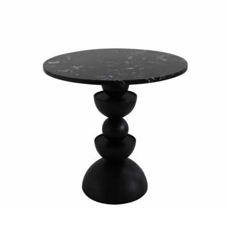 UP   DOWN 45 SIDE TABLE ΜΑΥΡΟ 45x45xH44