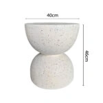 PIONI 1 SIDE TABLE TERRAZZO 40x40xH46cm
