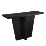 TUBE ΚΟΝΣΟΛΑ ΜΑΥΡΟ 120x40,5xH81cm