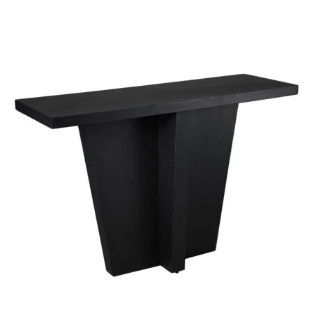 TUBE ΚΟΝΣΟΛΑ ΜΑΥΡΟ 120x40,5xH81cm