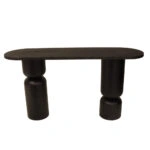 UP   DOWN ΚΟΝΣΟΛΑ ΜΑΥΡΟ 150x45xH77cm