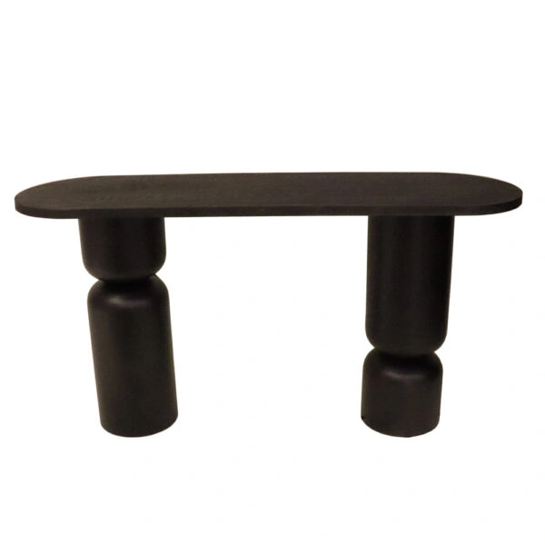 UP   DOWN ΚΟΝΣΟΛΑ ΜΑΥΡΟ 150x45xH77cm