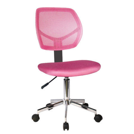 Καρέκλα Γραφείου PRESLEY Ροζ Mesh 50x50x96cm