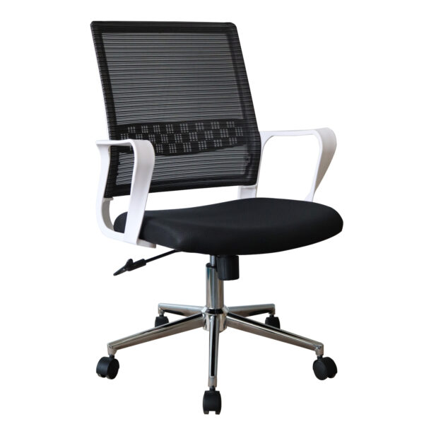 Καρέκλα Γραφείου  HALEY Μαύρο Mesh 58x59x103cm