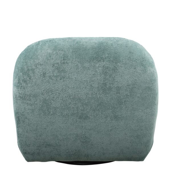 Πολυθρόνα Περιστρεφόμενη METIS Πράσινο Ύφασμα 83x87x75cm