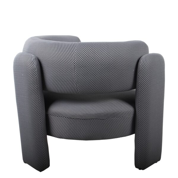 Πολυθρόνα ADRASTEA Γκρι Ύφασμα 94x88x73cm