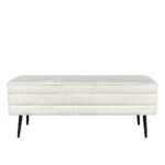 SLICES ΣΚΑΜΠΩ ΜΕ ΑΠΟΘ/ΚΟ ΧΩΡΟ ΛΕΥΚΟ 110x40xH44cm