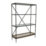 MARAIS ΒΙΒΛΙΟΘΗΚΗ 4ΡΑΦΙΑ ΦΥΣΙΚΟ 127x43x184cm