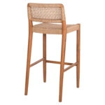 ΣΚΑΜΠΟ ΜΠΑΡ ROSCO HM6134.01 ΞΥΛΟ ΤΕΑΚ ΚΑΡΥΔΙ & ΣΧΟΙΝΙ VIRO ΚΑΦΕ 47x52x100Υεκ