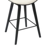 ΣΚΑΜΠΟ ΜΠΑΡ ΜΕΣ.ΥΨΟΥΣ INOVER HM9984.02 ΜΑΥΡΟ ΜΕΤΑΛΛΟ & Κ.Π.-ΕΚΡΟΥ ΥΦΑΣΜΑ 50,5x49x90Υεκ.