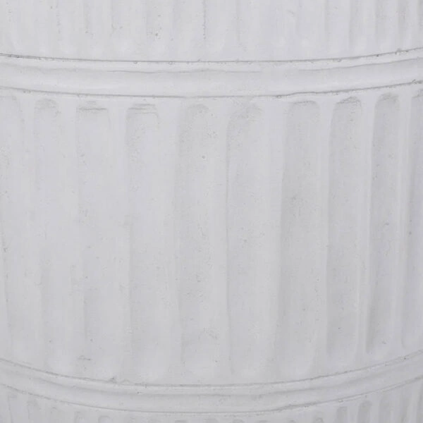 GEOMETRICAL 1 SIDE TABLE ΛΕΥΚΟ 38x38xH47cm